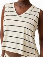 Kindred Bravely Aria Cropped V-Neck Tank