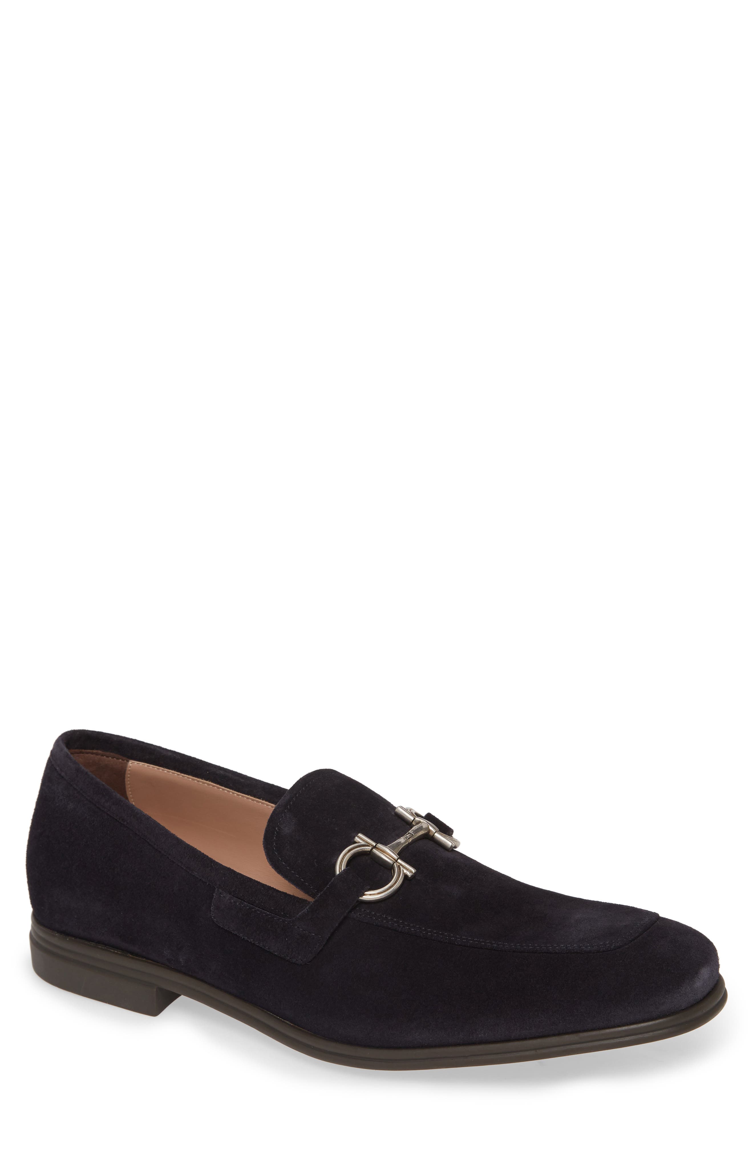 Scarlet Bit Loafer, Main, color, DARK BLUE
