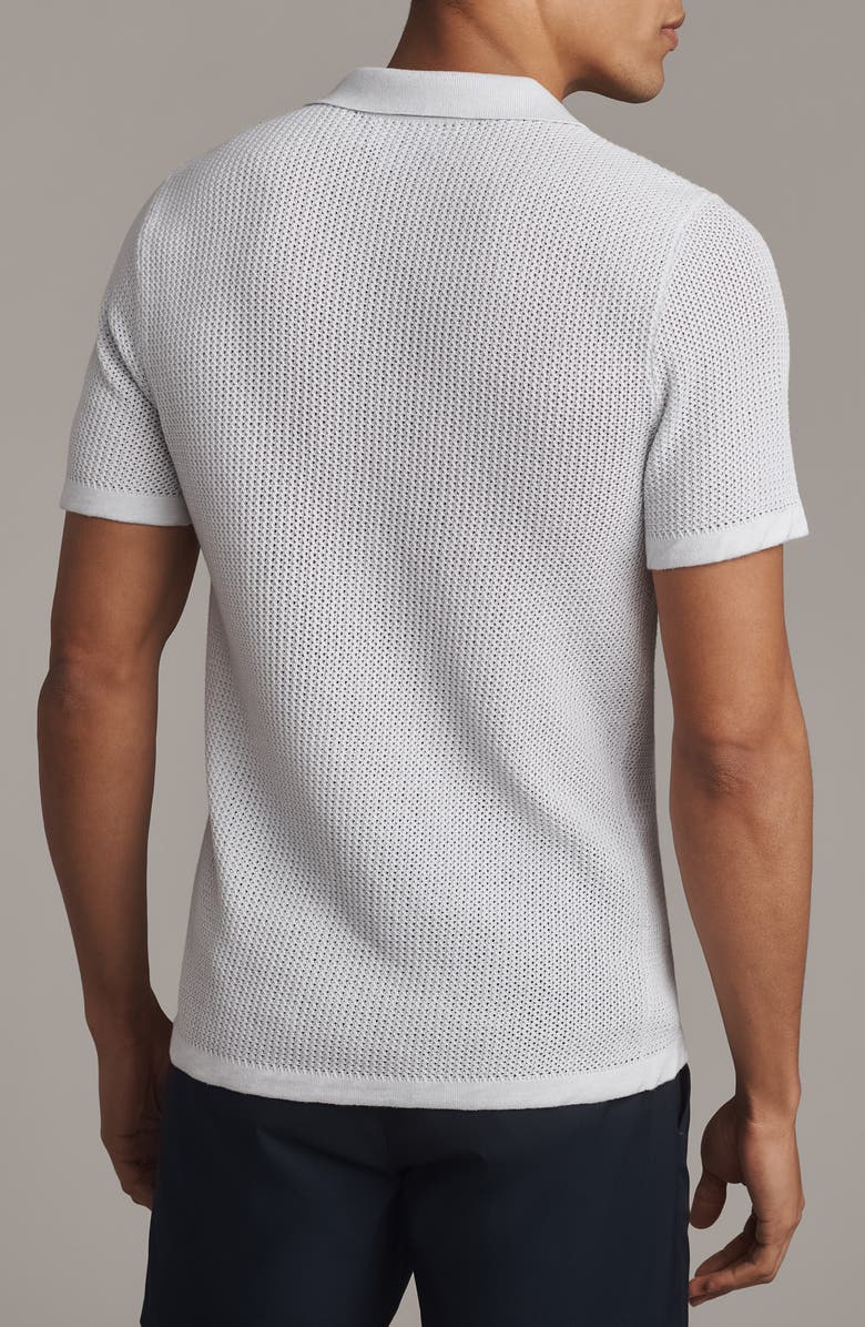 Rhone Coastal Johnny Collar Polo, Alternate, color, Sleet Gray