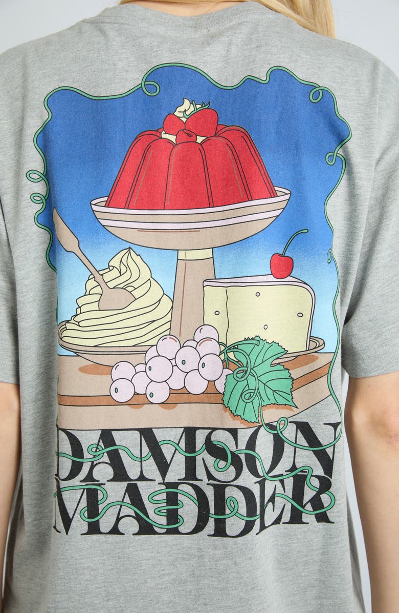 Damson Madder Dessert Organic Cotton Graphic T-Shirt, Alternate, color, 