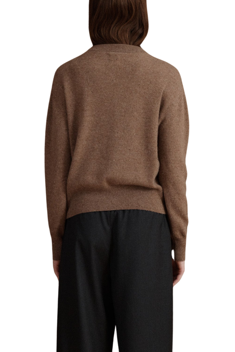 Agatha Cashmere Cardigan, Alternate, color, Toasted Walnut