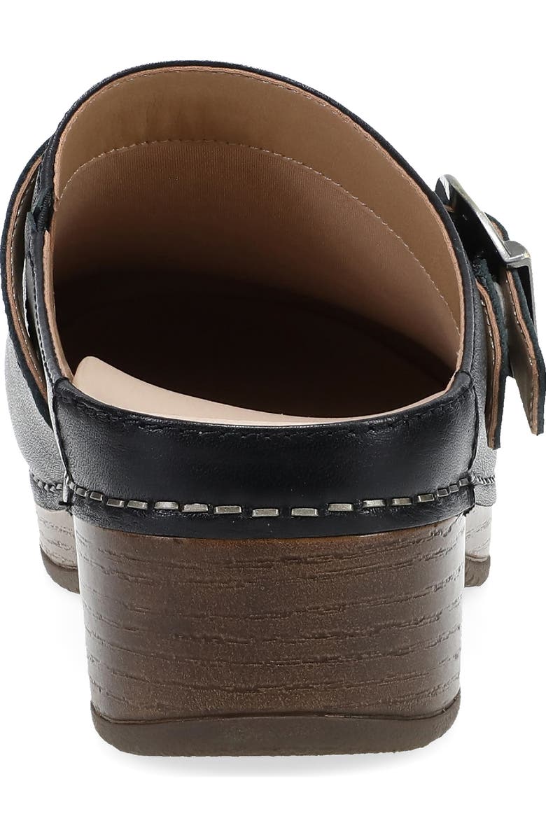 Dansko Baylor Platform Mule, Alternate, color, Black