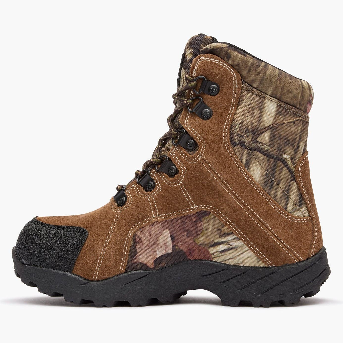 Kids' Hunting Waterproof 800G Insulated Boot, Alternate, color, BROWN AND MOSSY OAK COUNTRY