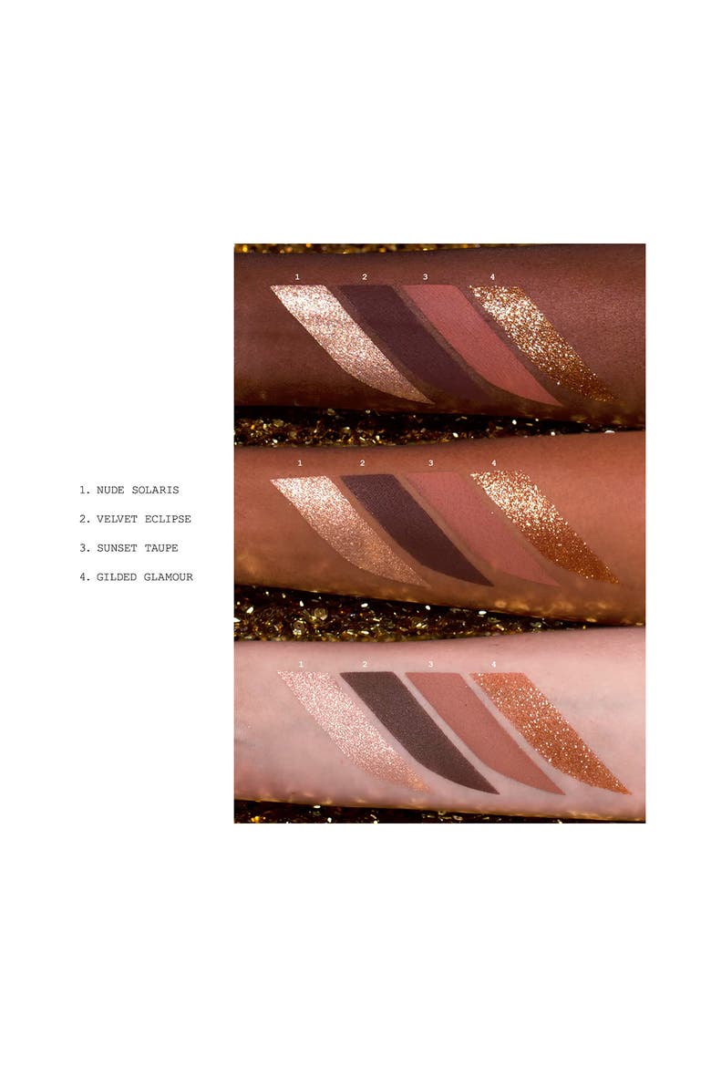 Divine Bronze Luxe Quad: Venusian Sunrise Eyeshadow Palette, Alternate, color, VENUSIAN SUNRISE