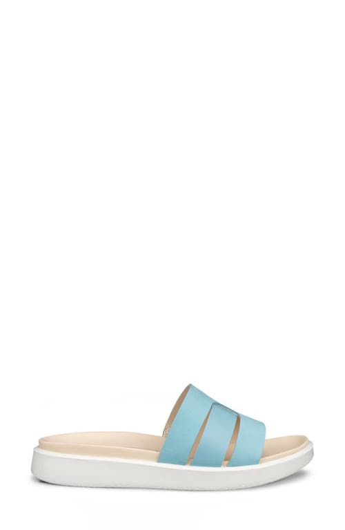 Ecco Flowt Oasis Slide Sandal In Aquatic/aquatic