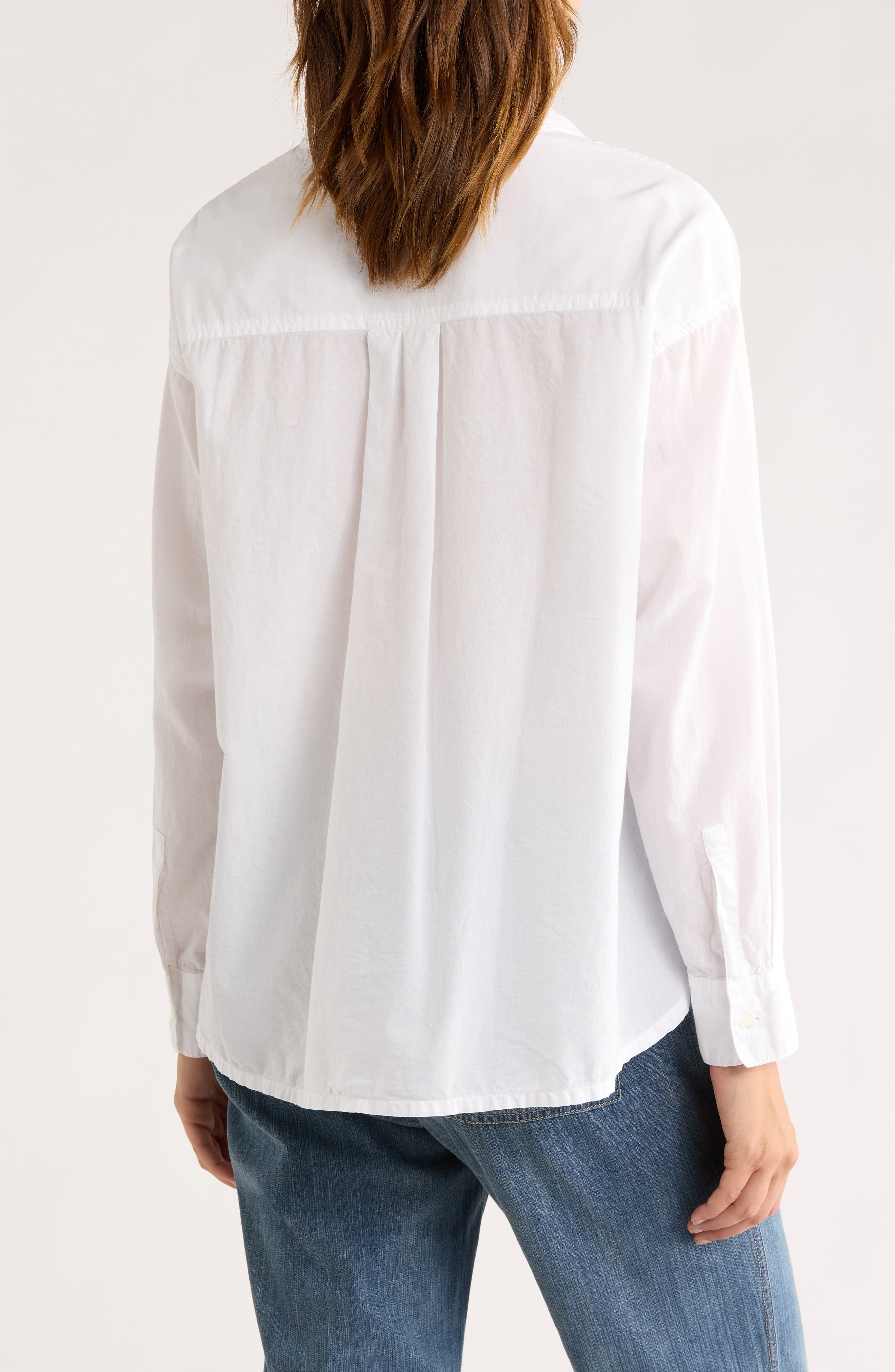 Oversize Long Sleeve Button-Up Shirt - image 4