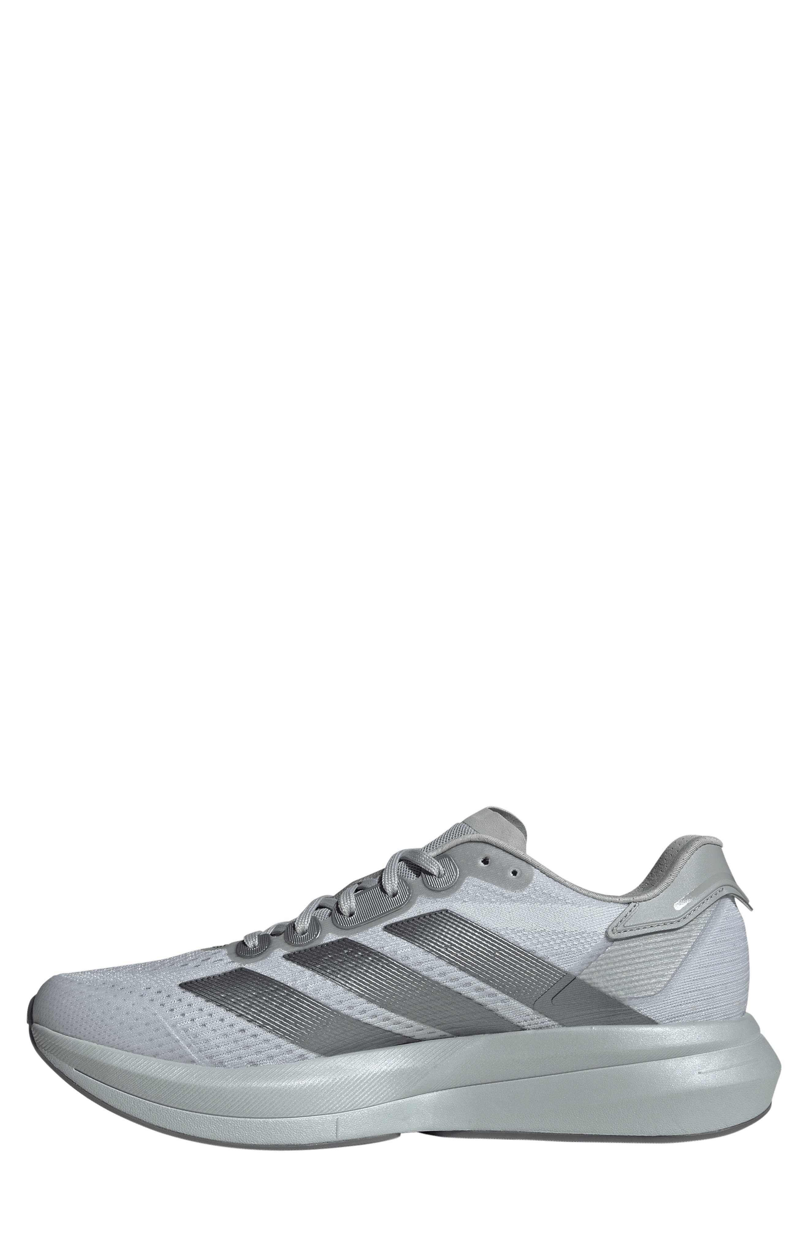 adidas Duramo Speed 2 Sneaker, Alternate, color, Silver Met/ Iron Met/ Grey