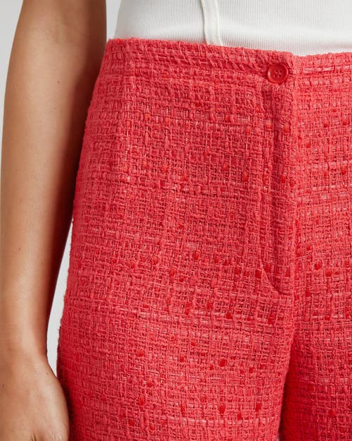 Santorelli Liza Ankle Flared Pant In Vermilion