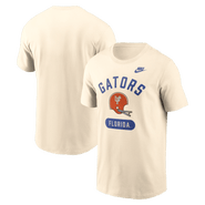 Nike Men's Nike Natural Florida Gators Legacy Arch Helmet T-Shirt