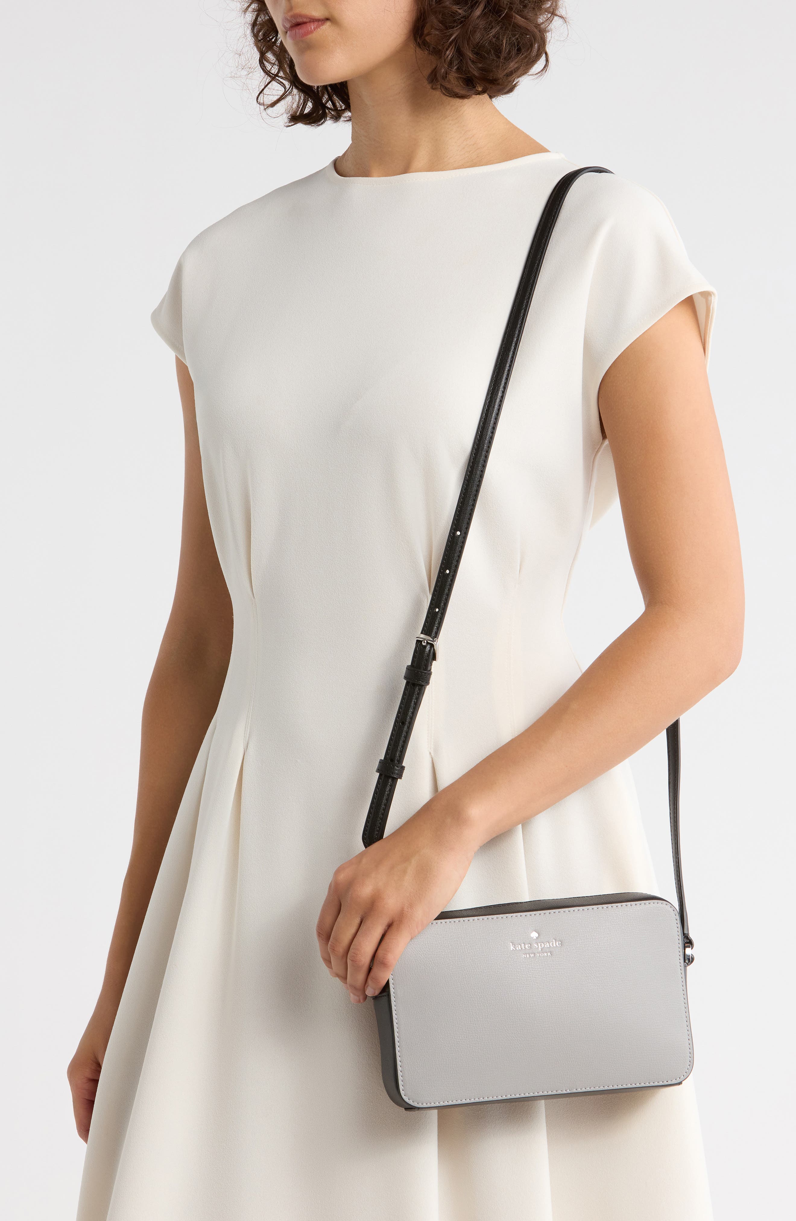 Kate Spade New York sienna colorblock crossbody bag, Alternate, color, Nimbus Grey Multi