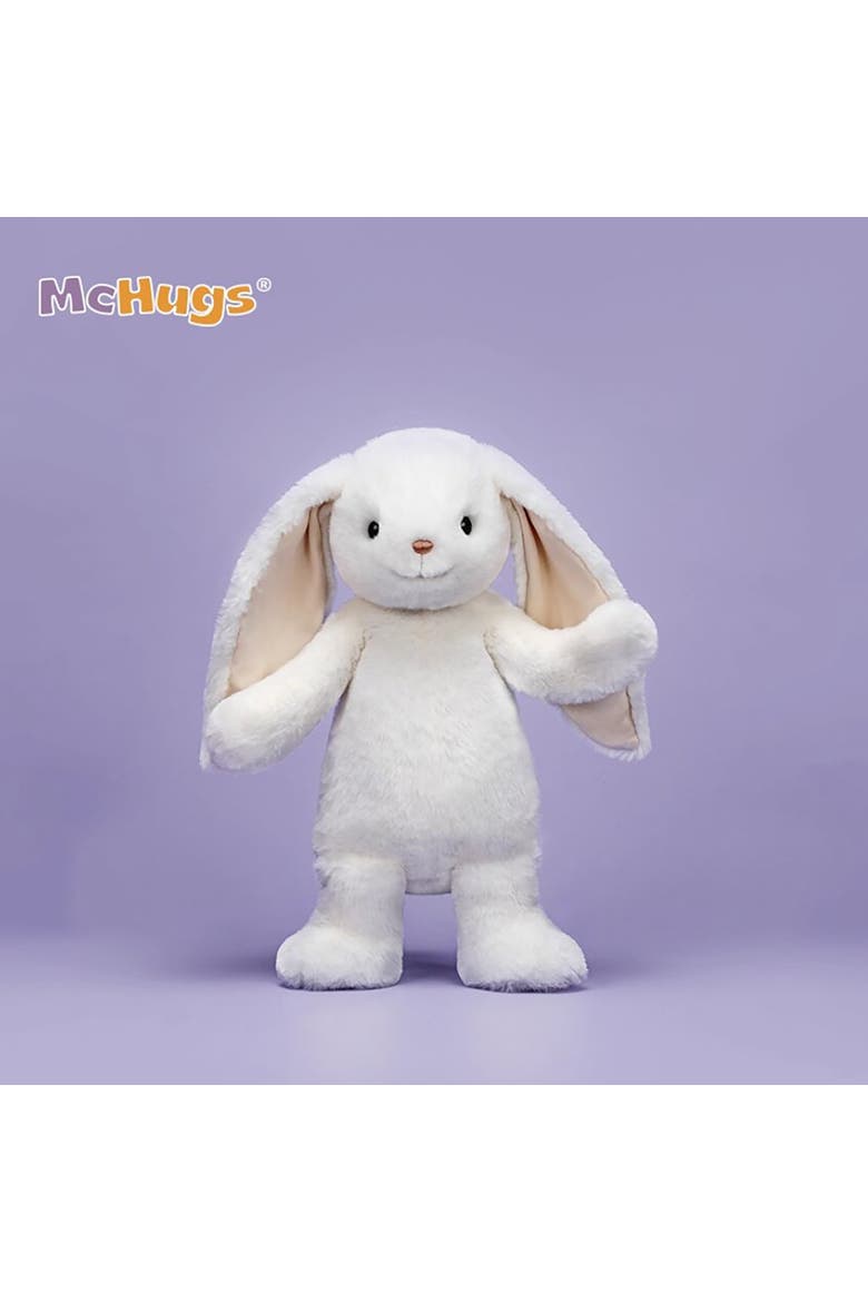 Milky Smiling Rabbit 9.8in Plush, Alternate, color, Multicolored