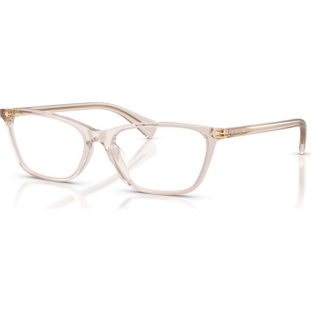 Ralph 55mm Rectangle Optical Glasses In Gray