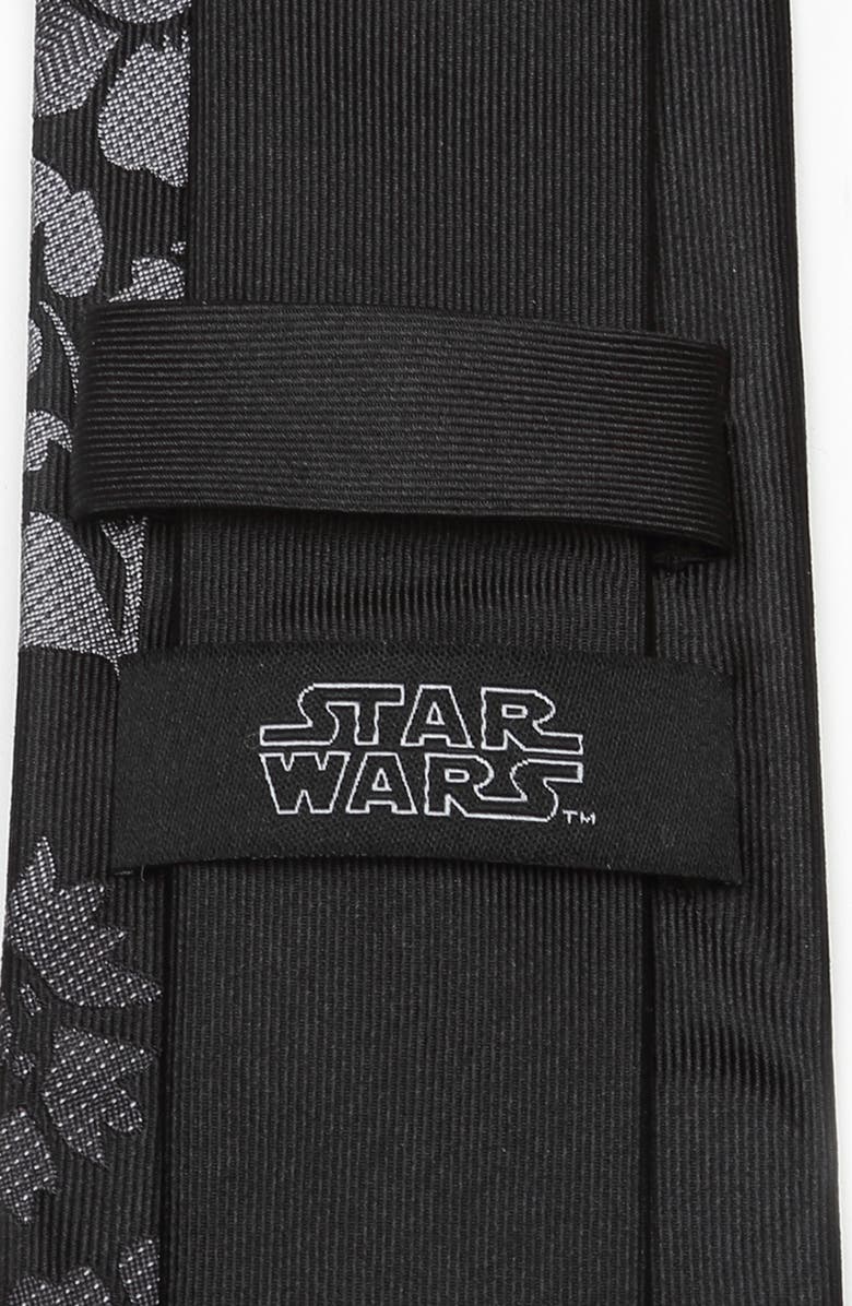 Cufflinks, Inc. Star Wars<sup>™</sup> - R2D2 Floral Black Silk Tie, Alternate, color, 
