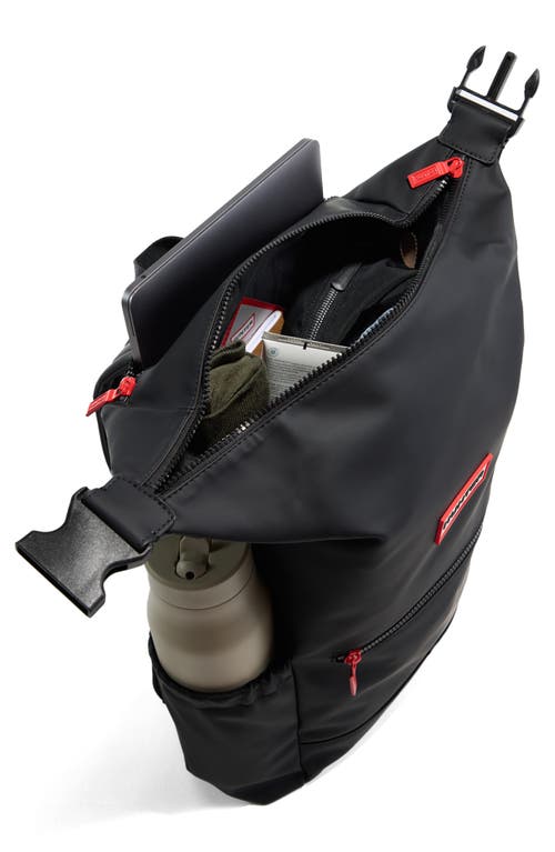 Hunter Top Clip Backpack In Black