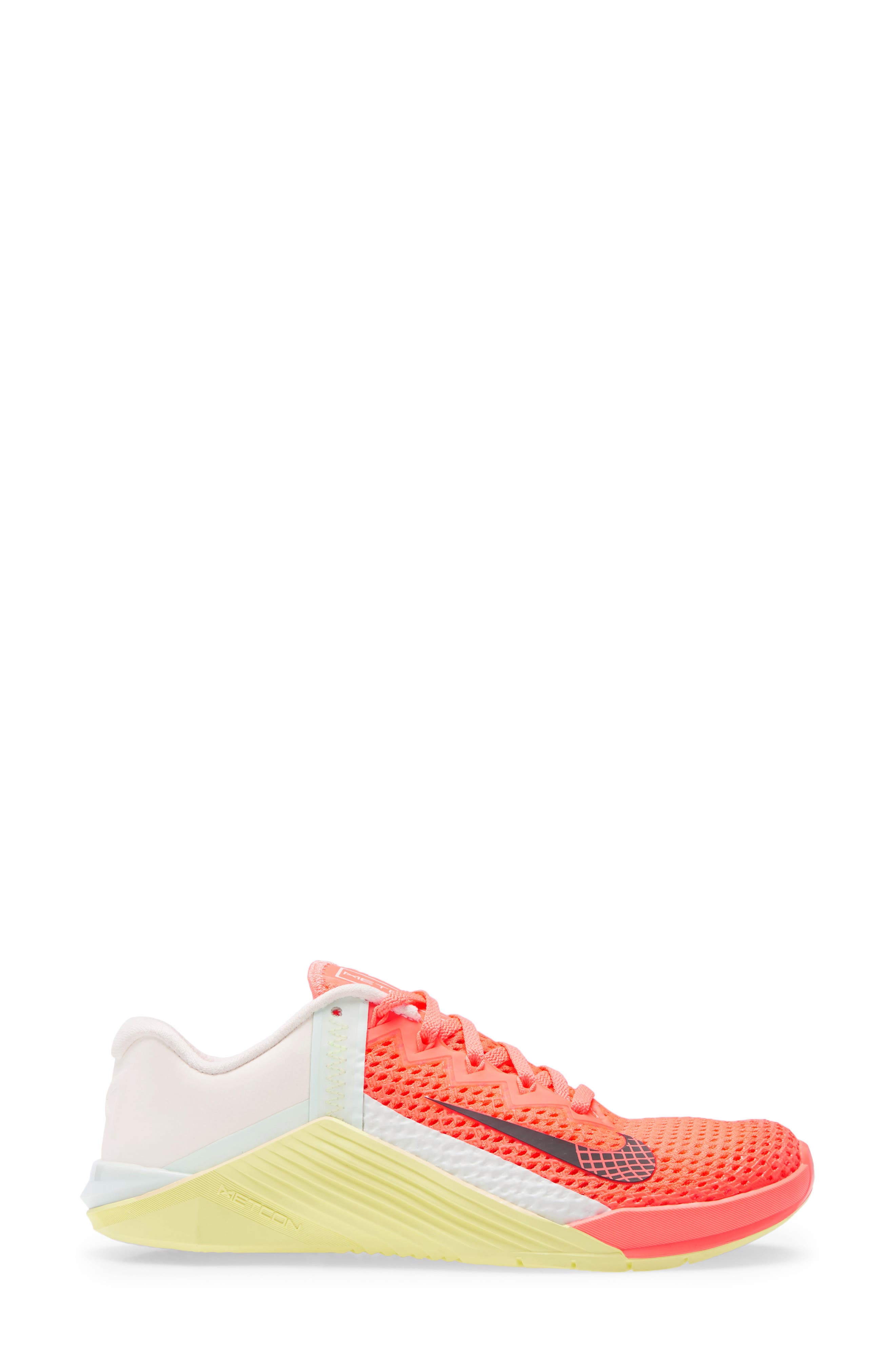 Metcon 6 Training Shoe, Alternate, color, BRIGHT MANGO/ SMOKE/ GREEN