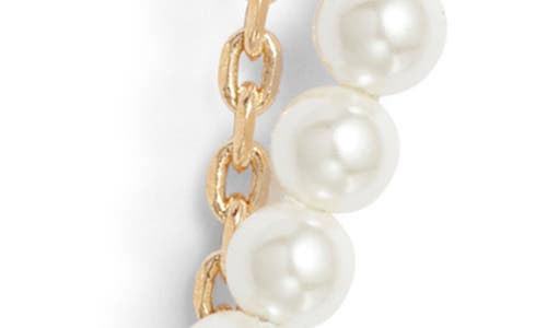 Nordstrom Set Of 2 Freshwater Pearl Necklaces In Gold