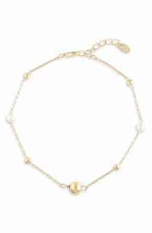 ARGENTO VIVO Freshwater Pearl Ball Cluster Line Bracelet