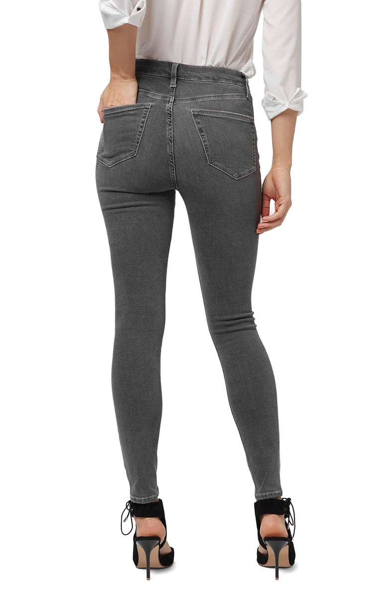 Topshop Jamie High Rise Ankle Skinny Jeans, Alternate, color, 