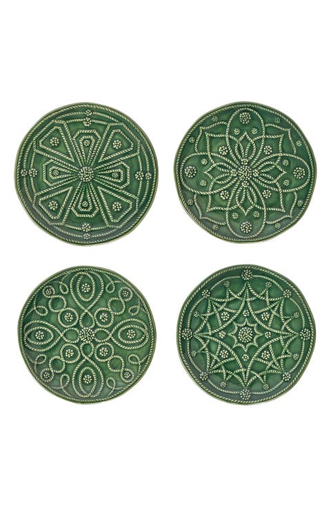 Jardin du Monde Set of 4 Side Plates