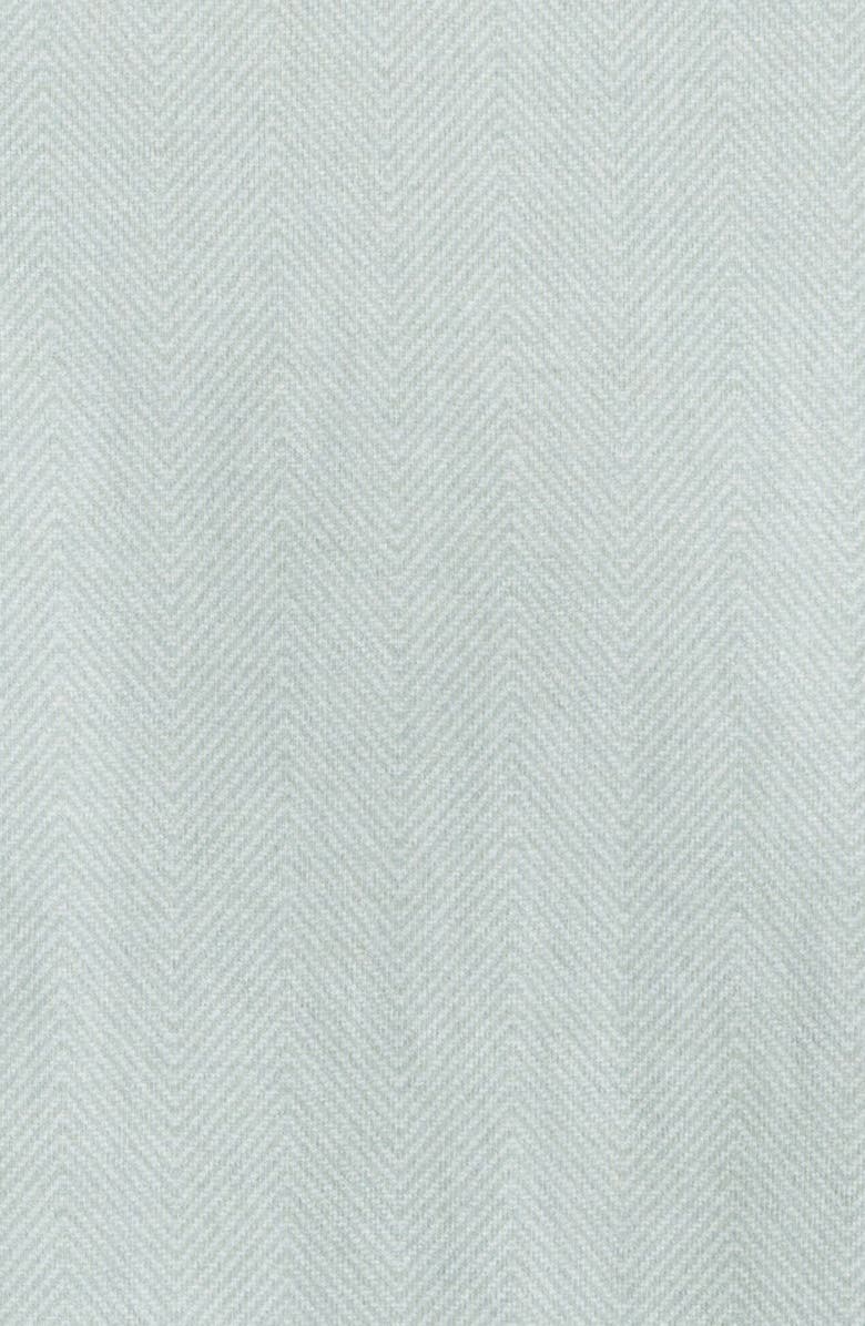 Bugatchi Jimmy OoohCotton<sup>®</sup> Herringbone Button-Up Shirt, Alternate, color, Mint
