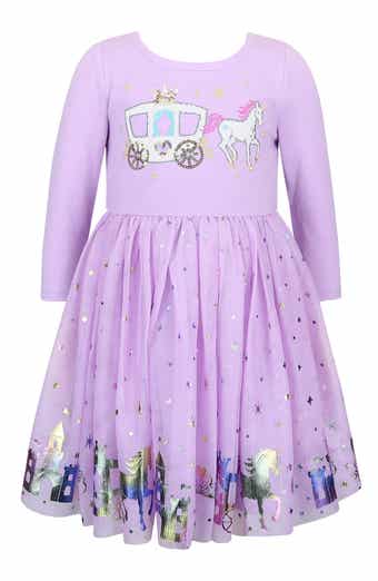 Kids' Princess Long Sleeve Tutu Dress