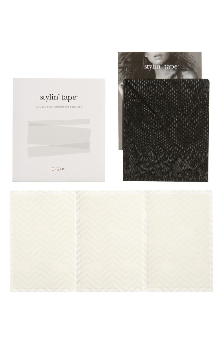 Nippies Bristols 6 Stylin' Tape, Main, color, Clear