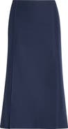 Marni Flared Techno Wool Blend Skirt