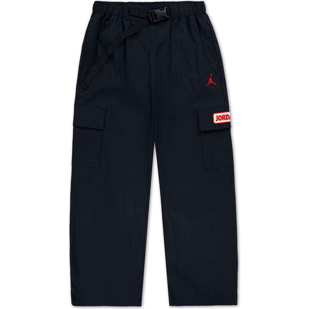 Jordan Big Kids' Deep Dish Woven Pants In Black