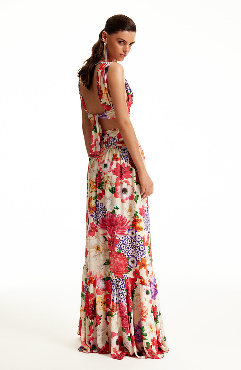 Luna B Spirit Skirt, Alternate, color, Printed Ecru