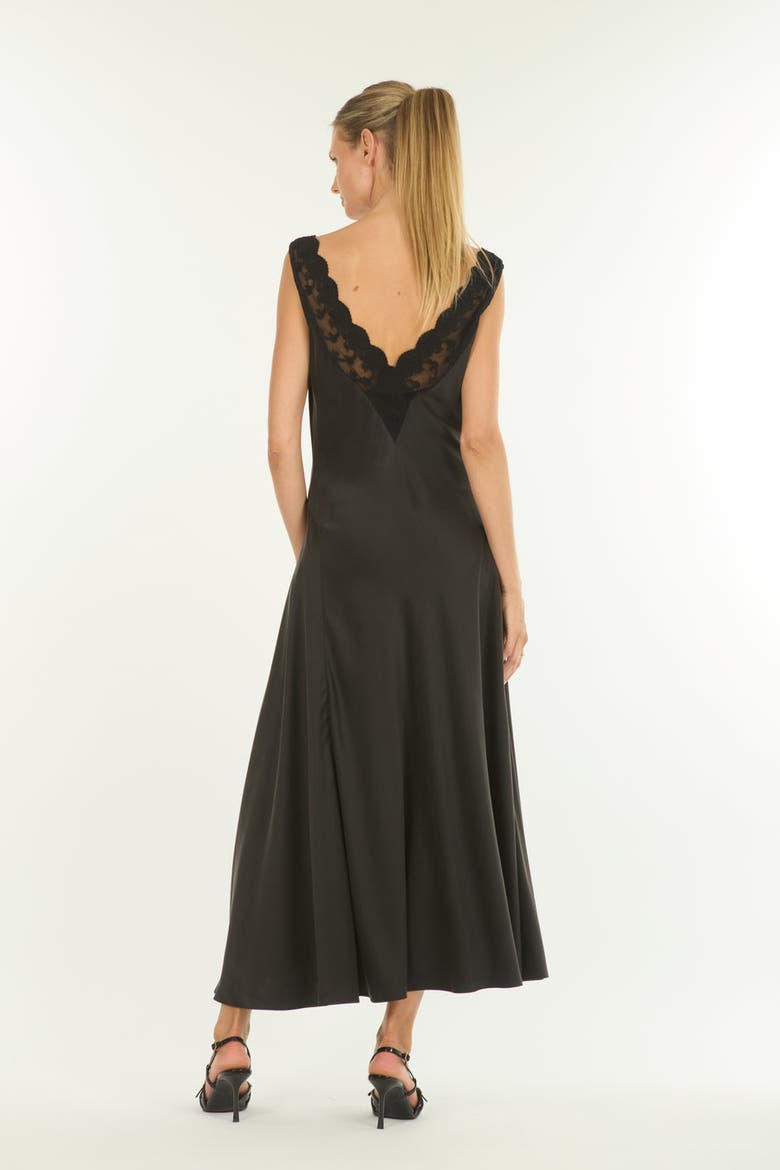 Paulette Dress, Alternate, color, Black