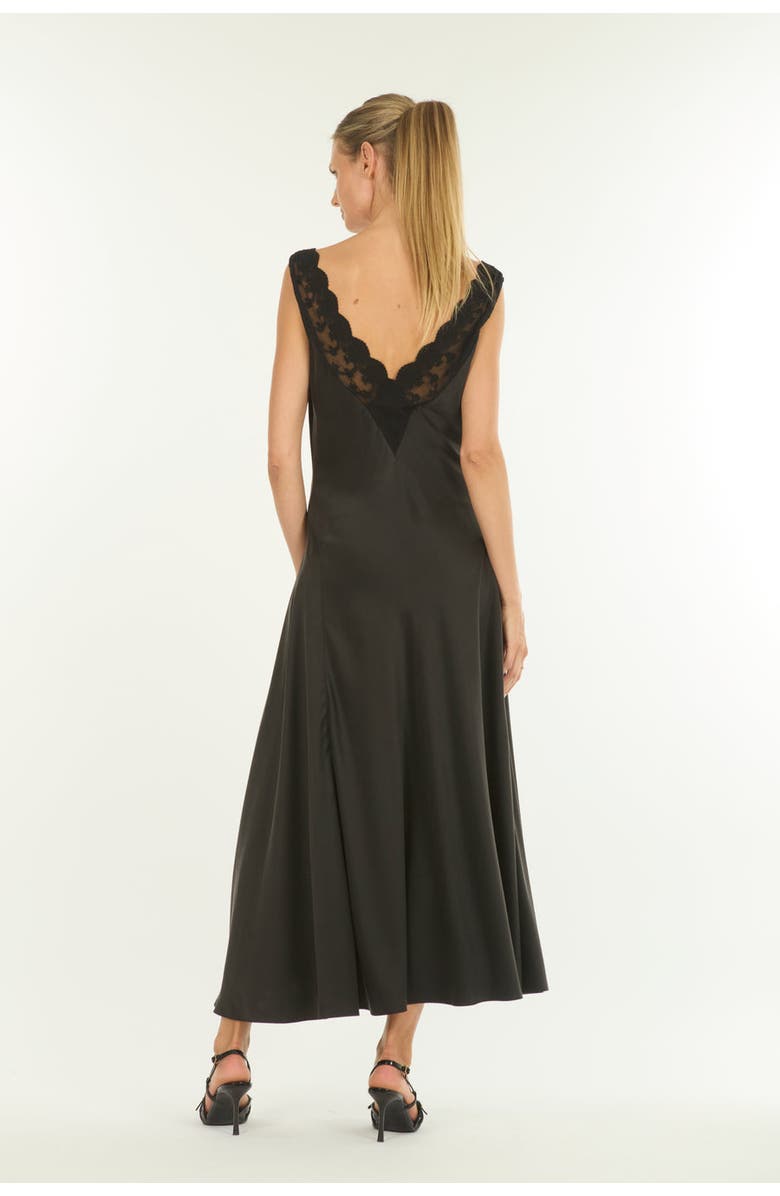 SECRET MISSION Paulette Dress, Alternate, color, Black