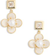EYE CANDY LOS ANGELES Olivia Flower Drop Earrings