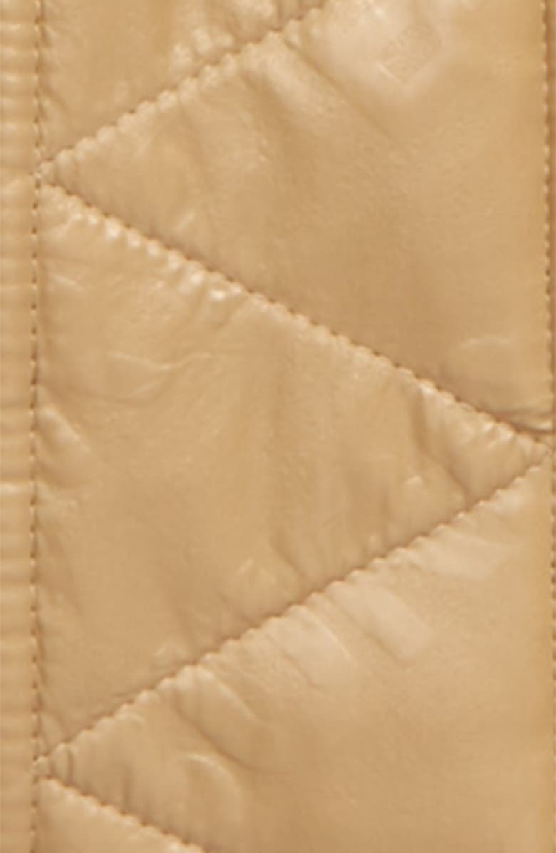 Burberry Ryker Hooded Quilted Down Coat, Alternate, color,