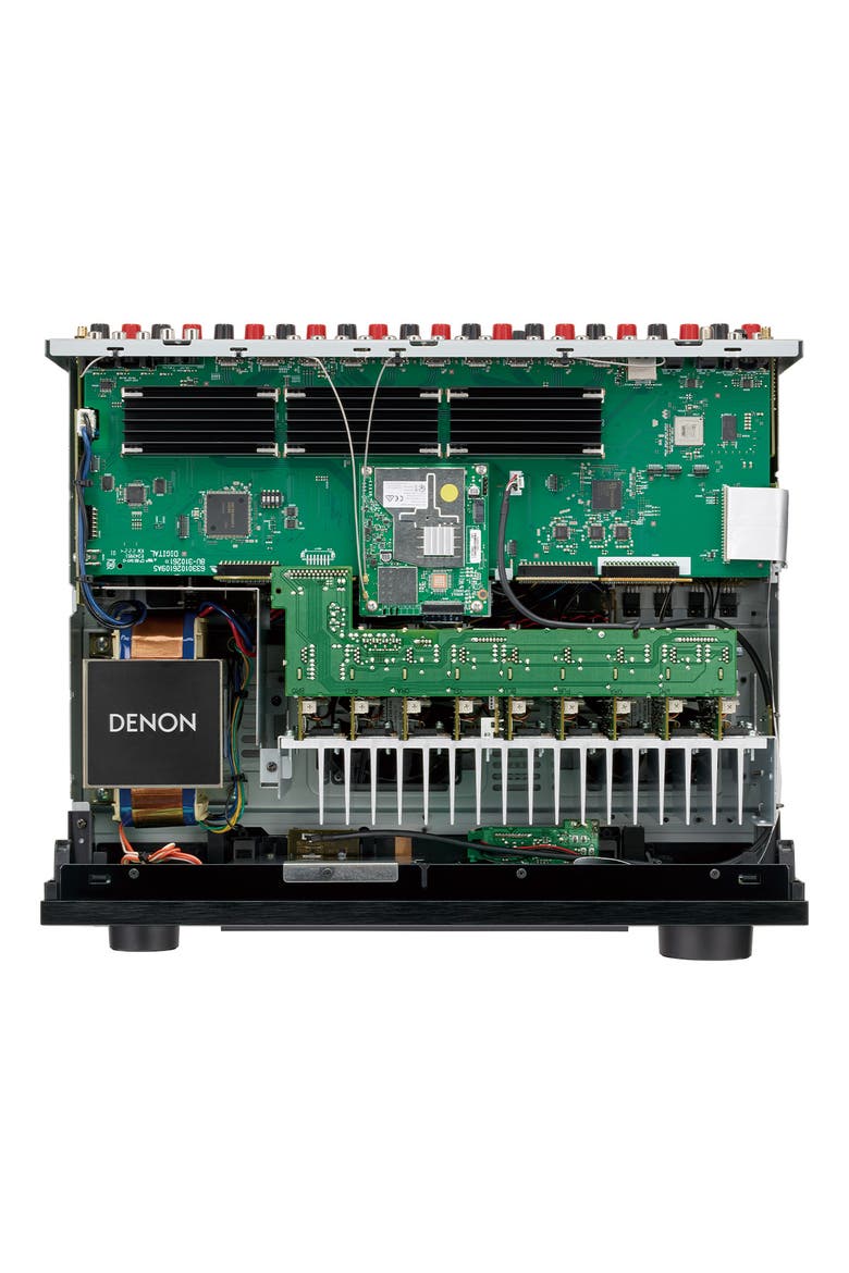 AVR-X4800H 9.4 Channel 8K Home Theater Receiver with Dolby Atmos/DTSX & HEOS Built-In, Alternate, color, Black