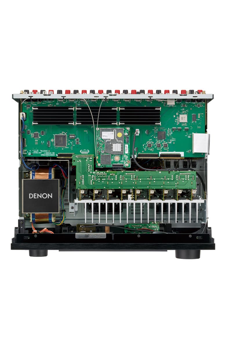 Denon AVR-X4800H 9.4 Channel 8K Home Theater Receiver with Dolby Atmos/DTSX & HEOS Built-In, Alternate, color, 
