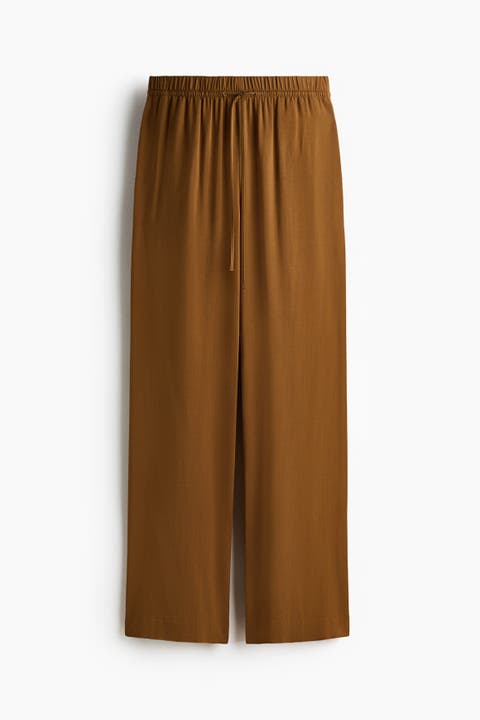Wide Pull-on Trousers