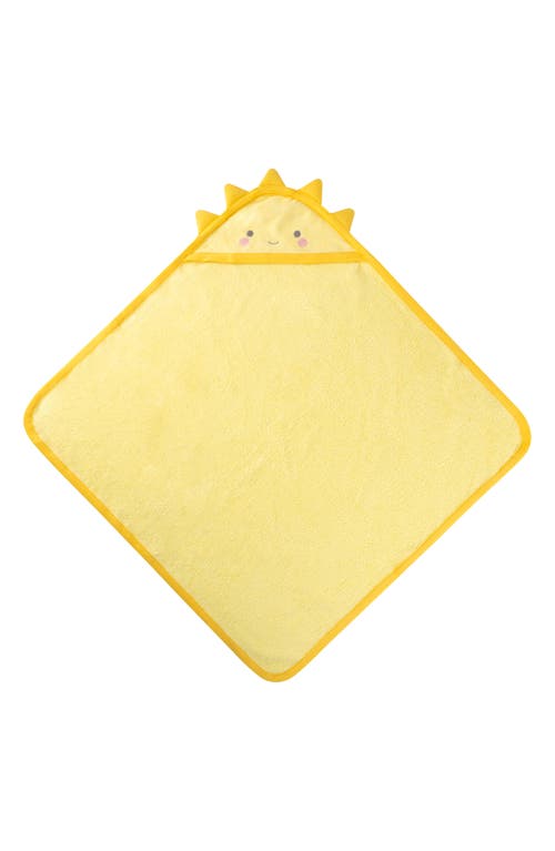 Stephen Joseph Kids' Hooded Bath Towel In Yellow