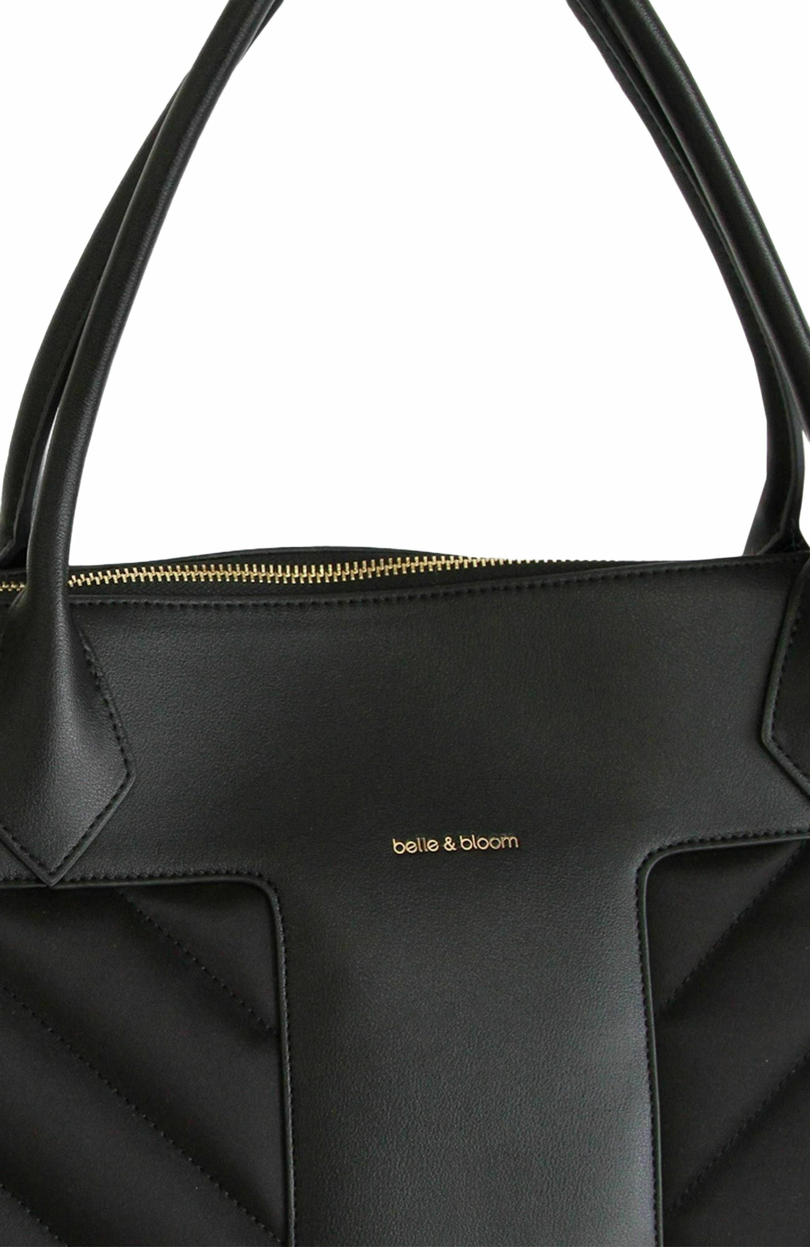 Belle & Bloom Meet Me in Paris Weekender Bag, Alternate, color, Black