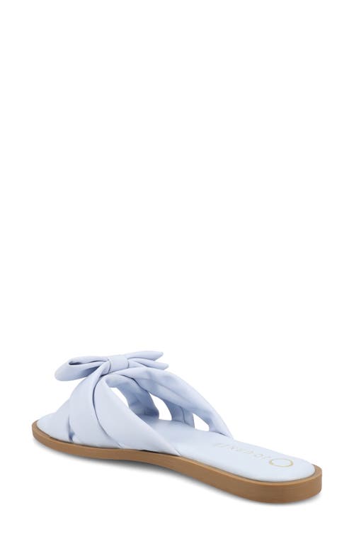 JOURNEE COLLECTION JOURNEE COLLECTION PRYLIN BOW SLIDE SANDAL 