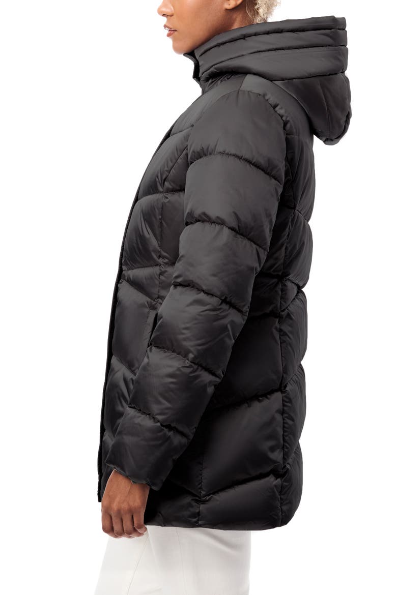 Bundle Up Hooded Puffer Jacket, Alternate, color, BLACK