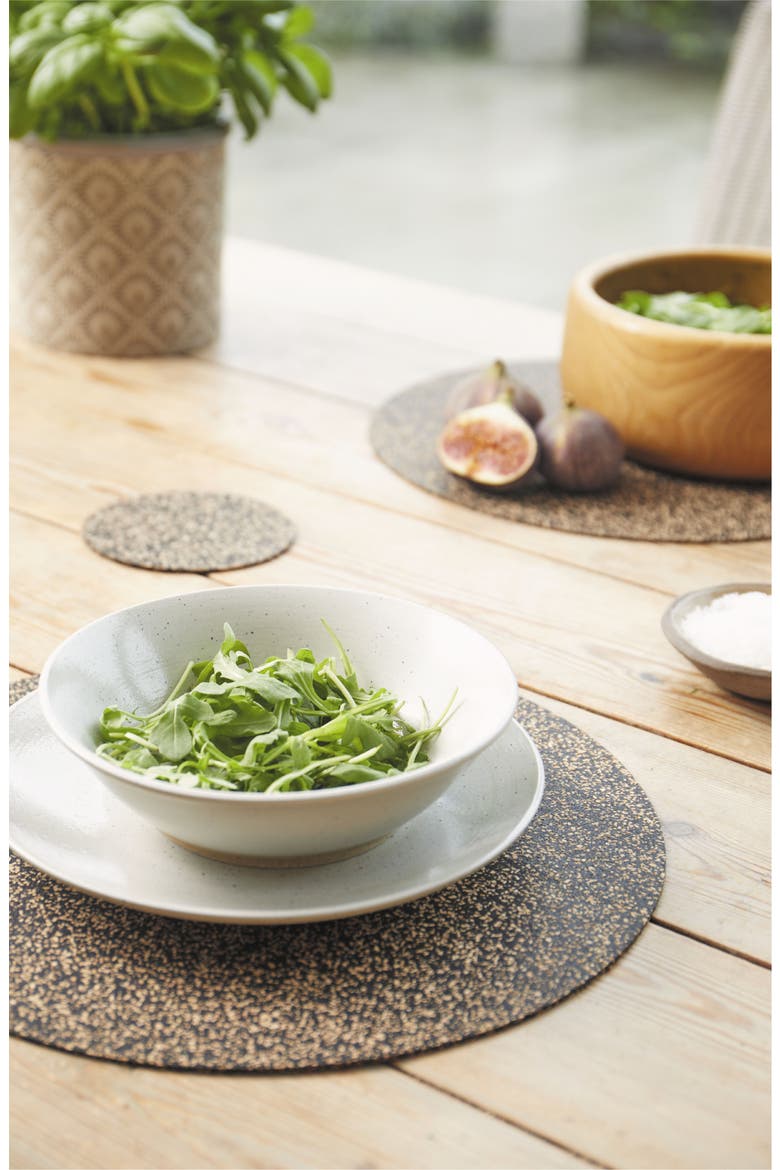 Dash Max Round Placemats Set of 6, Alternate, color, Natural Cork