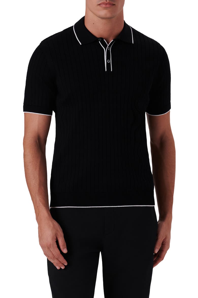Rob Polo Sweater, Main, color, CAVIAR