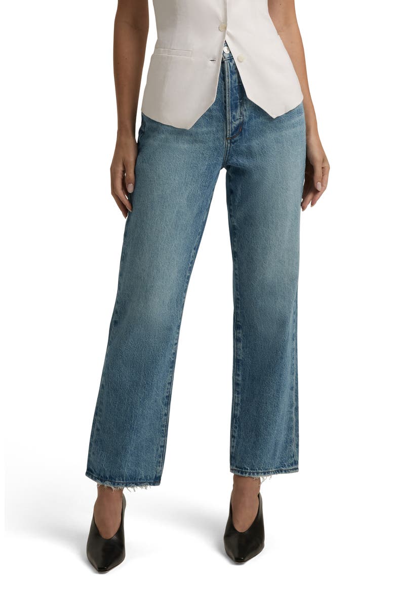The Otto High Waist Ankle Boyfriend Jeans, Main, color, MARGATE