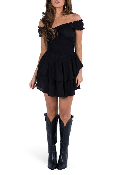 The Love Galore Off The Shoulder Romper