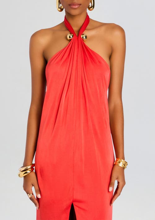 Shop Retroféte Retrofête Becs Dress In Geranium