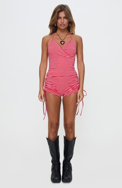 Princess Polly Spend My Nights Ruched Shorts