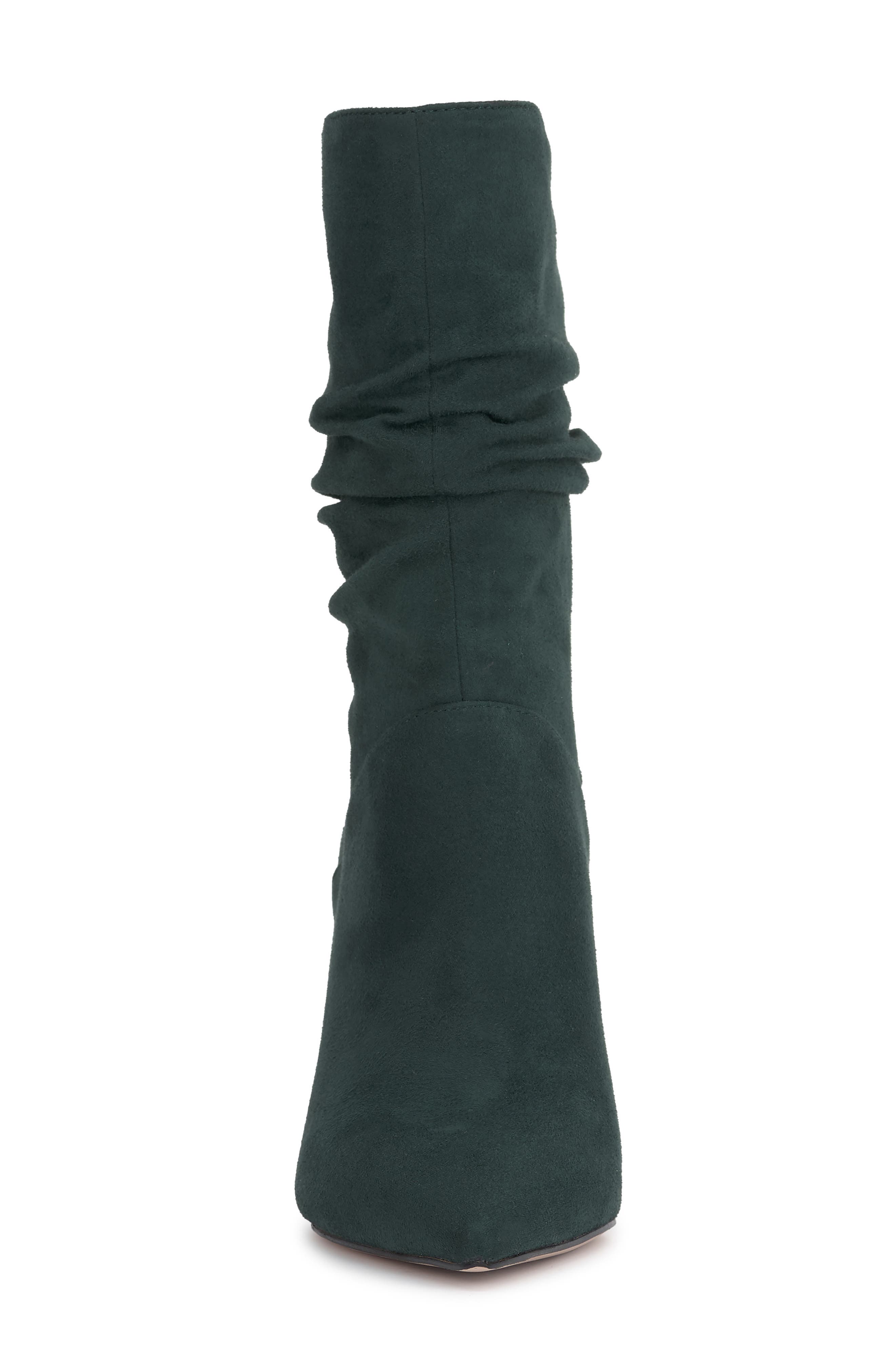 Elisti Pointed Toe Slouch Bootie, Alternate, color, EVERGREEN