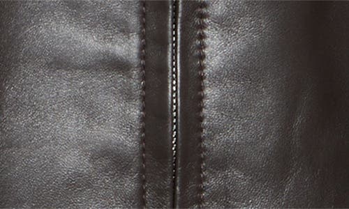 Bottega Veneta Intrecciato Collar Leather Bomber Jacket In 2113 Fondant