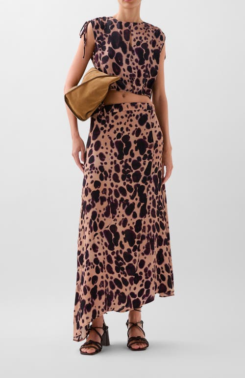 Scalpers Paleleo Print Skirt In Multi
