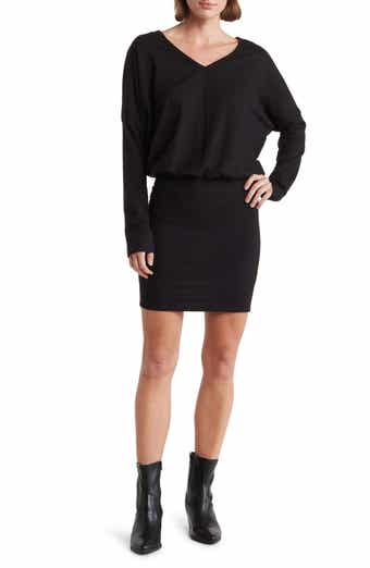 GO COUTURE Long Sleeve Sweater Dress